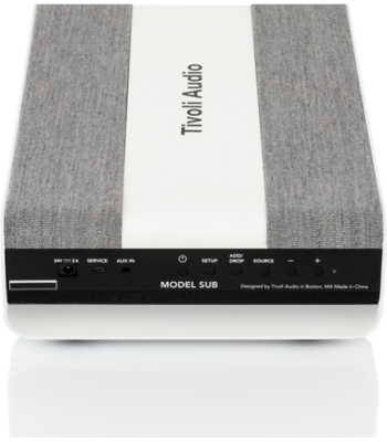 Tivoli Audio Model Sub - White/Grey - EU - Subwoofer med Wi-