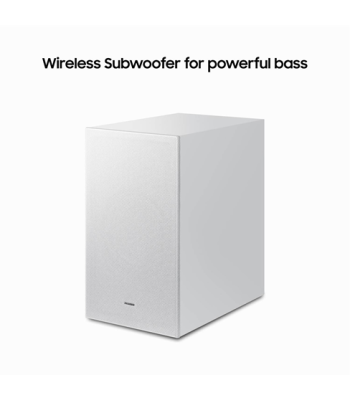 Samsung HW-S711D/XE, hvid - Soundbar med subwoofer