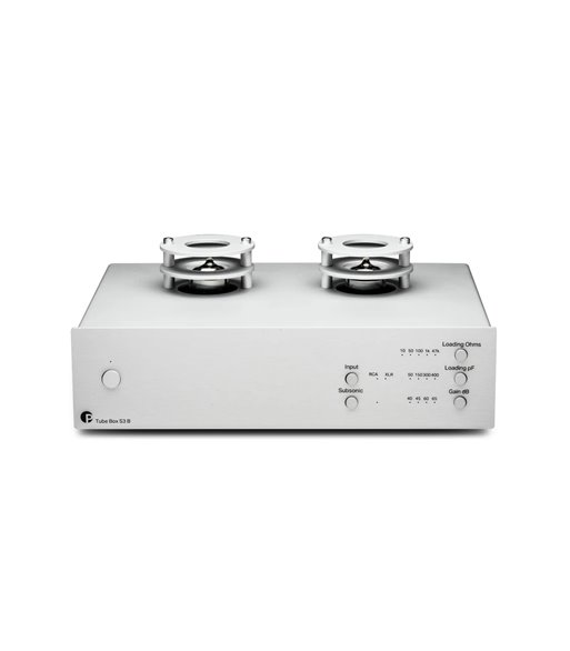 Pro-Ject Tube Box S3 B Forforstærker Sølv