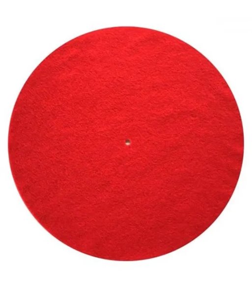 Pro-Ject Felt Mat 300MM Red