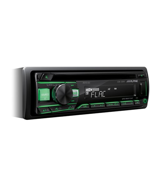 Alpine CDE-201R cd/tuner med 2 line out