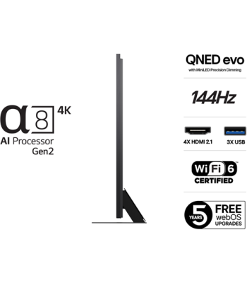 LG 100QNED86A6 - QNED Mini LED AI 4K Smart TV