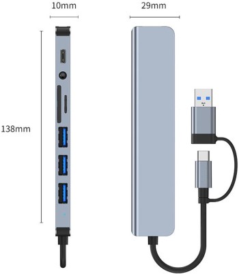 USB C Hub, Electric Charging Cable