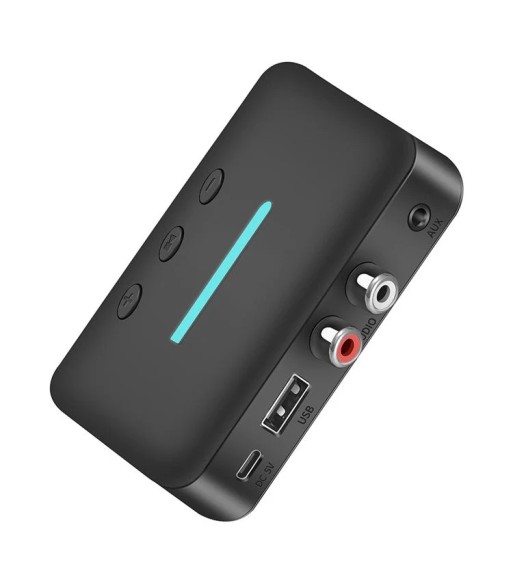 T88 5.3 Bluetooth Audio Receiver Adapter NFC Wireless Bluetooth Extender 3.5mm AUX Speaker