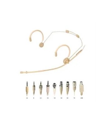 ScanMic headset mikrofon Cardoid, Beige