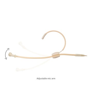 ScanMic ultra-light headset mikrofon Cardoid, Beige
