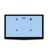 Connectech TV-vægbeslag. 32"-55"