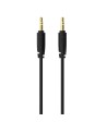 Sinox PRO 3,5mm mini jack kabel. 1m. Sort