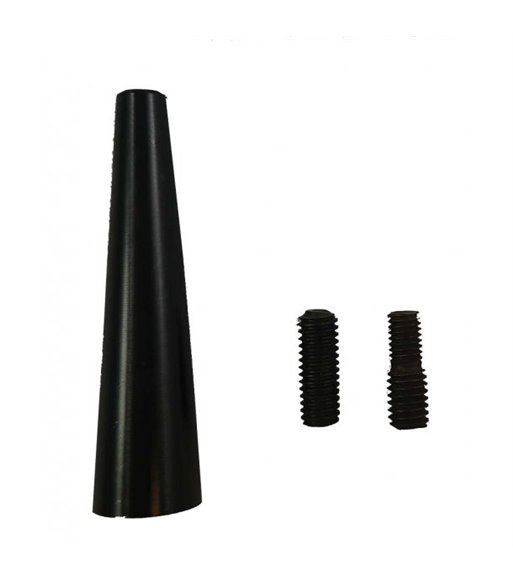 Universal antenne pisk 6cm, 5/6mm gevind