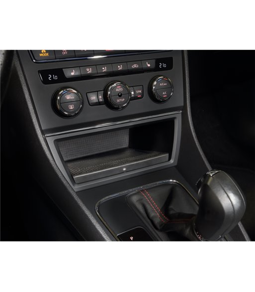 Qi trådløs oplader - OEM design - Seat Leon (5F) 11/2012-10/2016 - 10W