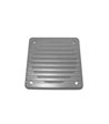 Universal grill 100mm firkantet