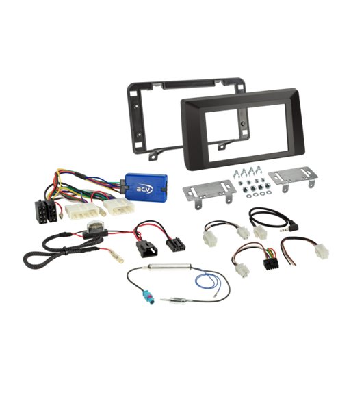 2-DIN radioramme kit til Dacia Duster fra 09/2021 og frem.