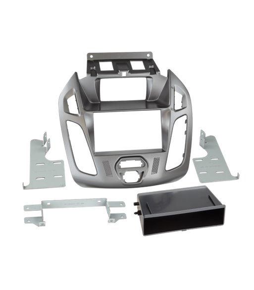 2-DIN radioramme Ford Transit Connect - Sølv