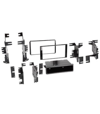 2-DIN radioramme Nissan flere modeller
