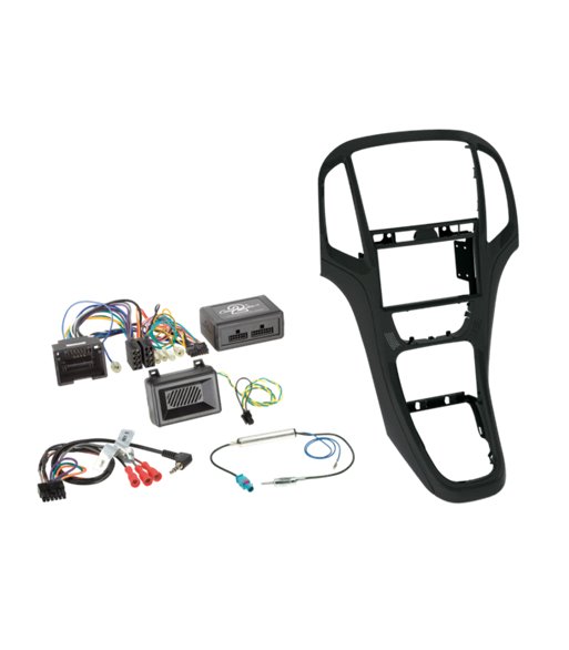 2-DIN radioramme Opel - diverse modeller - kit med ratstyrring