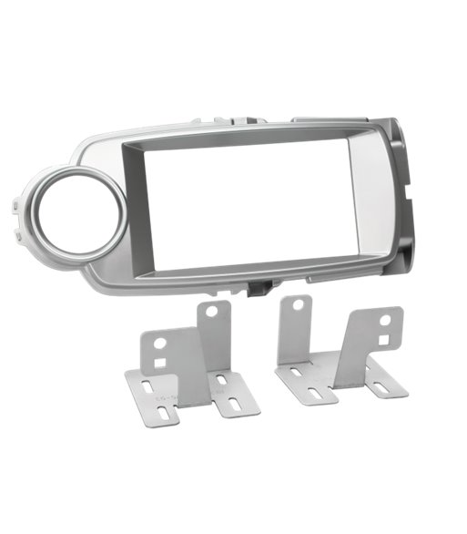 2-DIN radioramme Toyota Yaris 2014 - Sølv