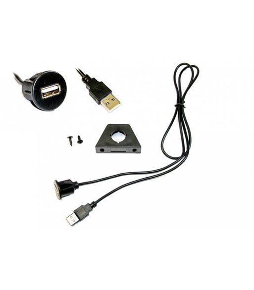 USB stik til indbygning med 1 meter kabel