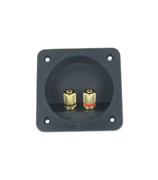 Subwoofer terminal rund Ø68mm