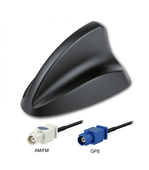 MTA Shark 2, FM/AM, GPS antenne