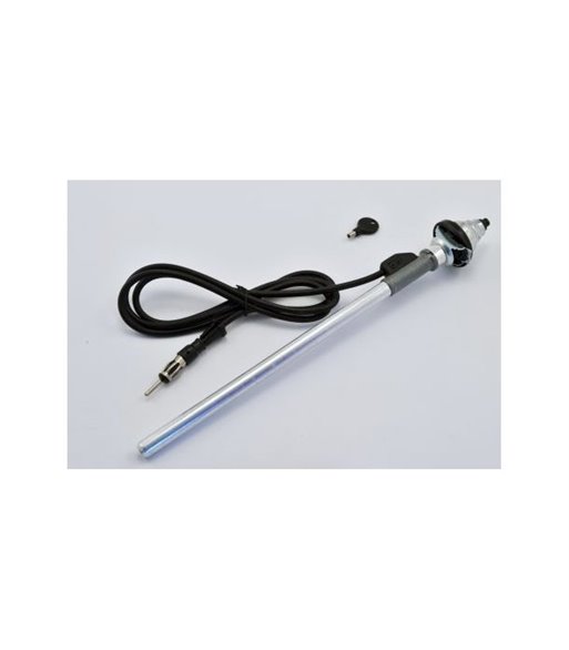 Universal teleskop antenne m/ lille fod, Ø 27mm