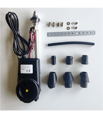 Au2Tek motor antenne, sort