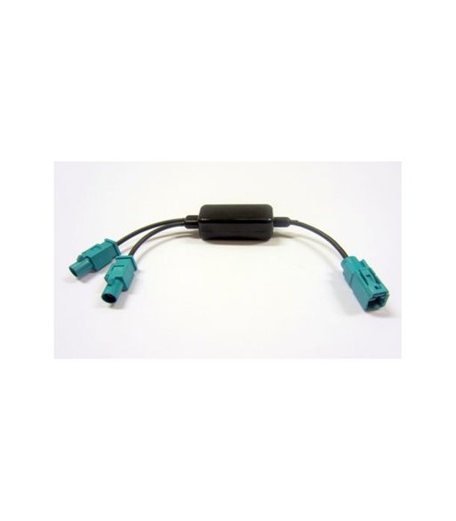 Antenne split adapter 2 fakra han til fakra hun