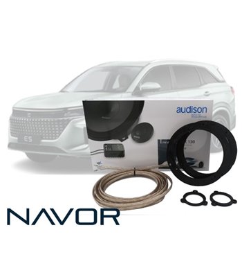 Navor E5 for- og baghøjttaler sæt, 2-vejs