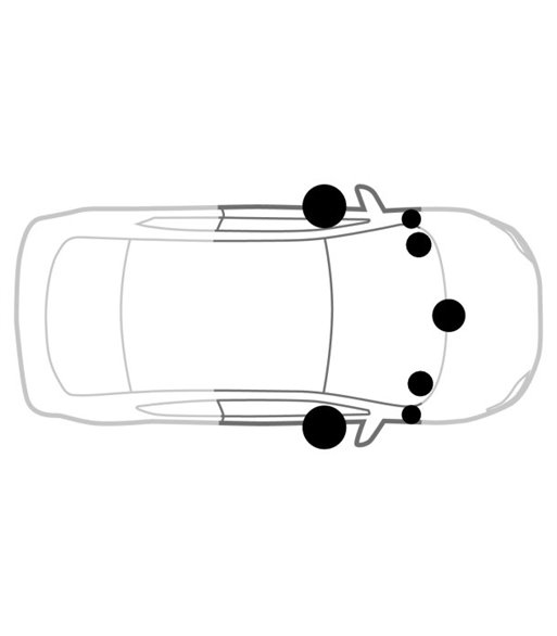 Audison Tesla højttaler upgrade sæt