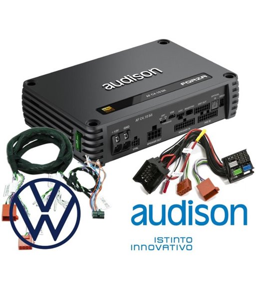 Audison forstærker pakke til diverse VW modeller.
