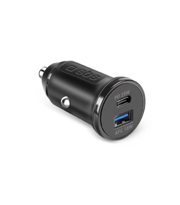 SBS 25W biloplader - Ultrahurtig opladning med Power Delivery (PD). Sort