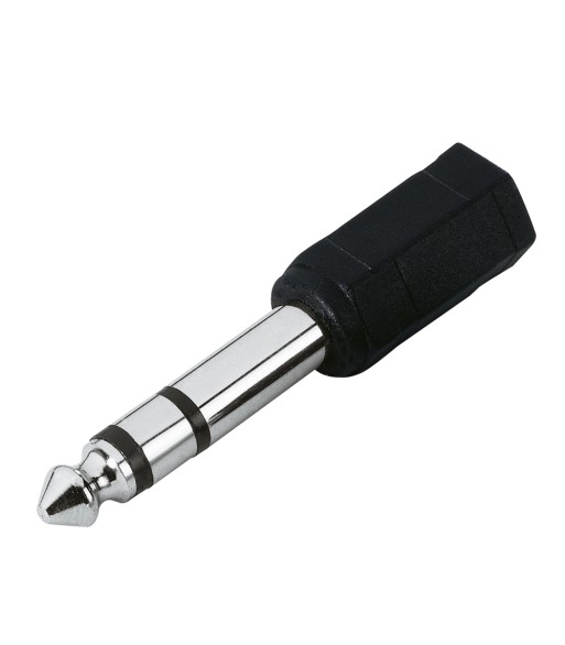 Adapter 3.5 mm stereo Jack female to 6.3 mm stereo Jack