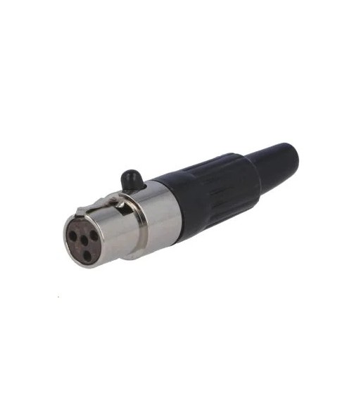 Mini XLR 4pol mellemled (hun)