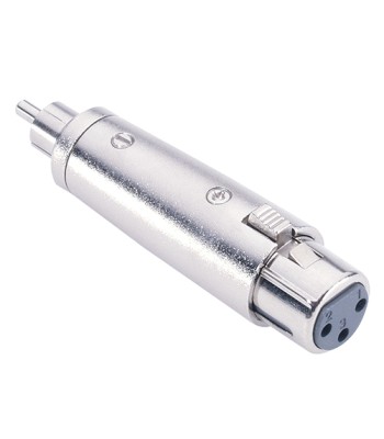 Adapter XLR female to RCA male