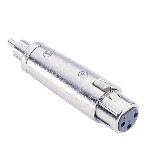 Adapter XLR female to RCA male