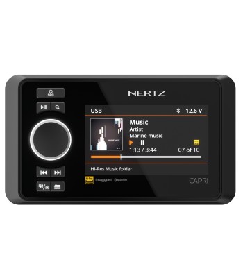 Hertz high-end marine media center