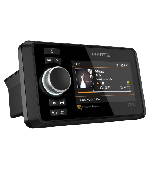 Hertz high-end marine media center