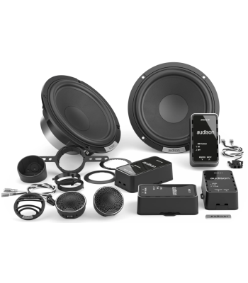 Audison Voce II high-end komponent sæt 165mm - 2-vejs basser + Diskanter + delefiltre