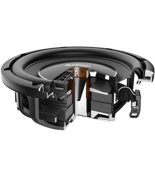 Audison Voce II 10" slim high-end subwoofer 4+4 ohm