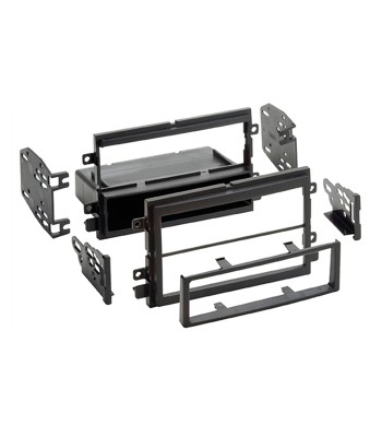 2-DIN radioramme m/lomme Ford/Lincoln/Mercury sort