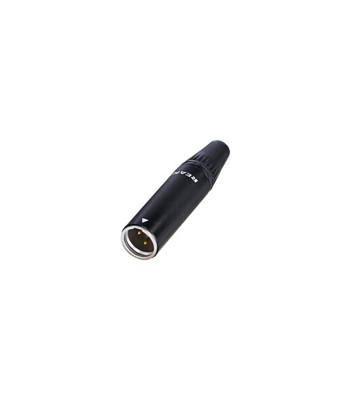 Rean RT3MC-B 3-Pin Male Mini XLR Plug