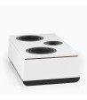 PAR Legend 7.2 Silverback DS  Slank væghøjttaler Hvid Med Surround Hub
