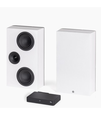 PAR Legend 7.2 Silverback DS  Slank væghøjttaler Hvid Med Surround Hub