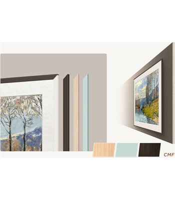 TCL A300 Series FRM652A-O Twilight Elm magnetisk ramme