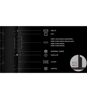 TCL 85X11L SQD-Mini LED Google TV