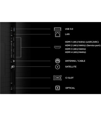 TCL 98C8L SQD-Mini LED Google TV