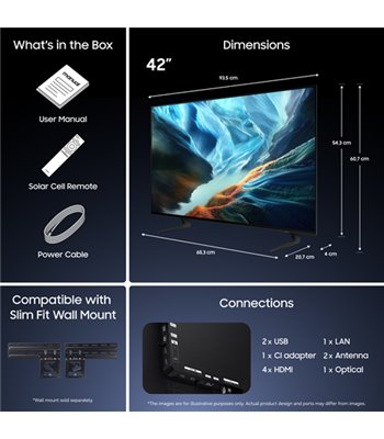 Samsung TQ42S90HAEXXC OLED 4K Smart TV