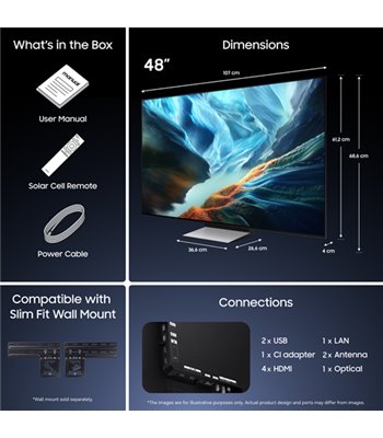 Samsung TQ48S90HAEXXC OLED 4K Smart TV