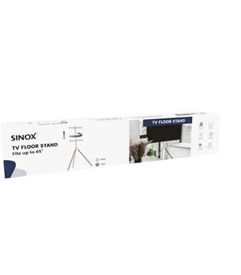 Sinox SWB8260 gulvstander hvid/lyst træ