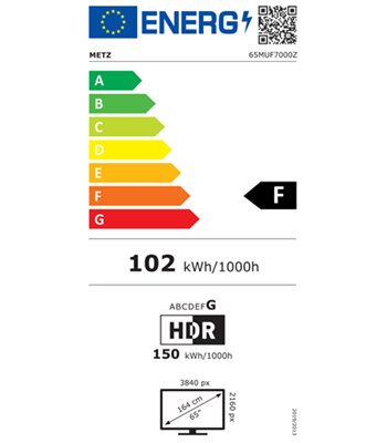 Metz 65MUF7000Z UHD 4K Google TV