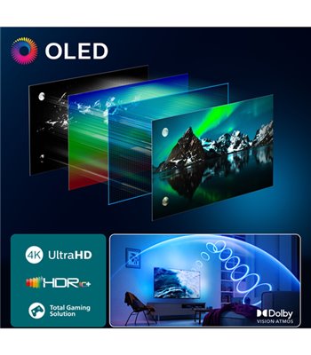 Philips 55OLED810/12 OLED 4K Google TV med Ambilight
